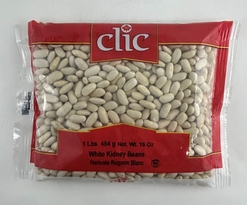 CLIC - HARICOT ROGNON BLANC - 24/1 LB - 13207